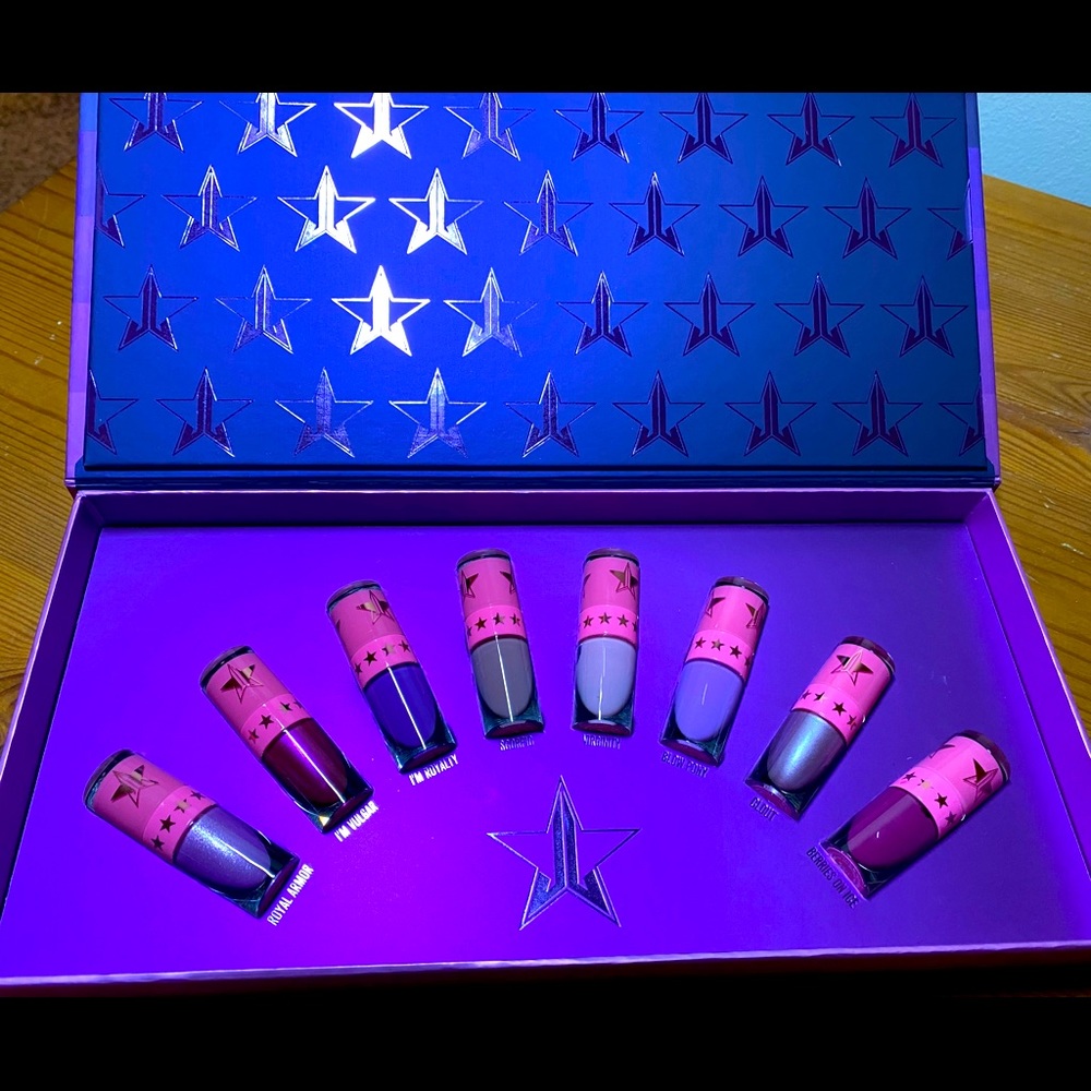 Jeffree Star mini purple lip bundle